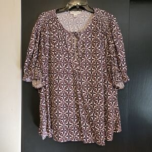 Treasure & Bond Bohemian Peasant Blouse